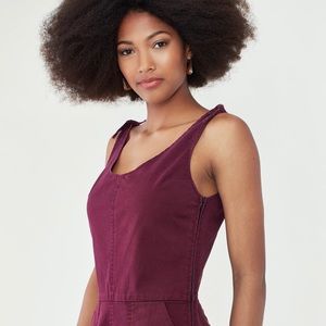 Maroon Loup NYC Rita Jumpsuit XL